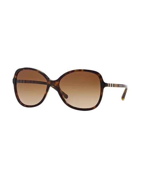 burberry oversized sunglasses brown|Burberry oversized square frame sunglasses.